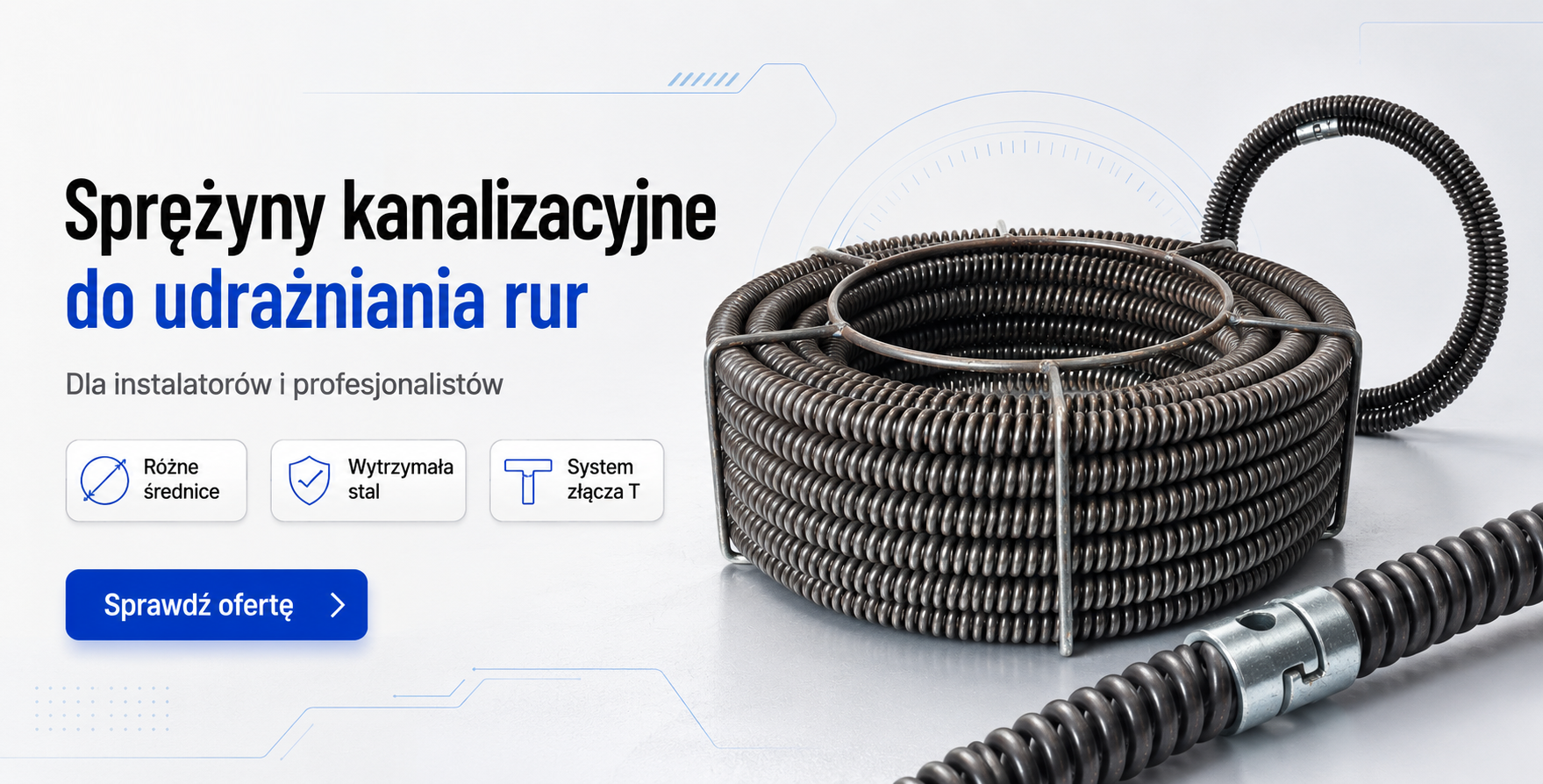 Spirale Kanalizacyjne DxTron